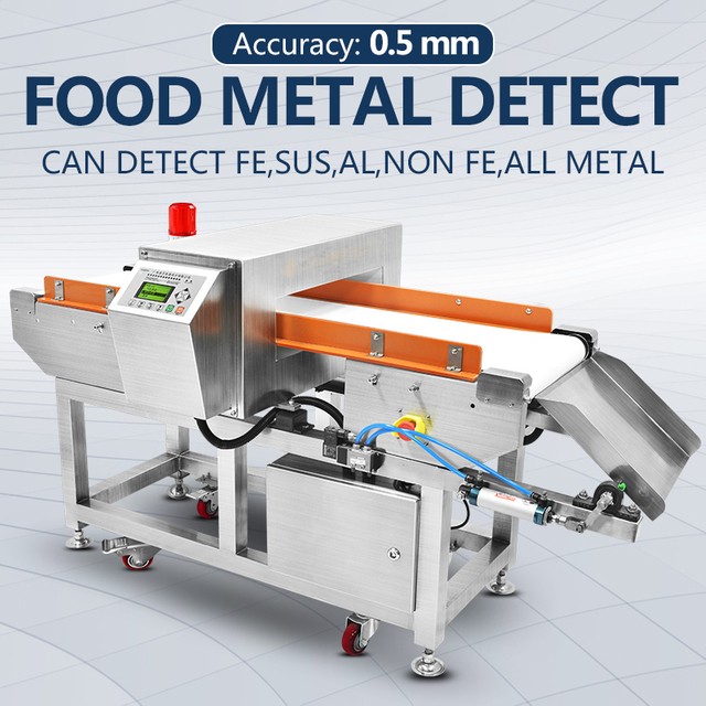 Metal Detector per Alimenti Surgelati ad Alta Sensibilità per Biscotti