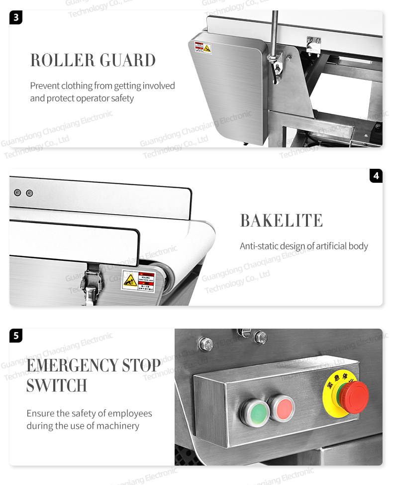 Metal Detector Professionale Alimentare Autoimpostante per Frutta