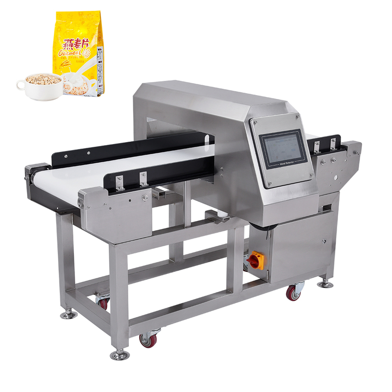 Rilevatore metallico per imballaggi in alluminio in alluminio ， rivelatore di metalli al cioccolato ， metal detector per l'industria alimentare