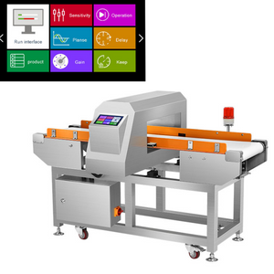 Metal detector industriale per alimenti