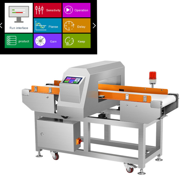 Metal detector industriale per alimenti